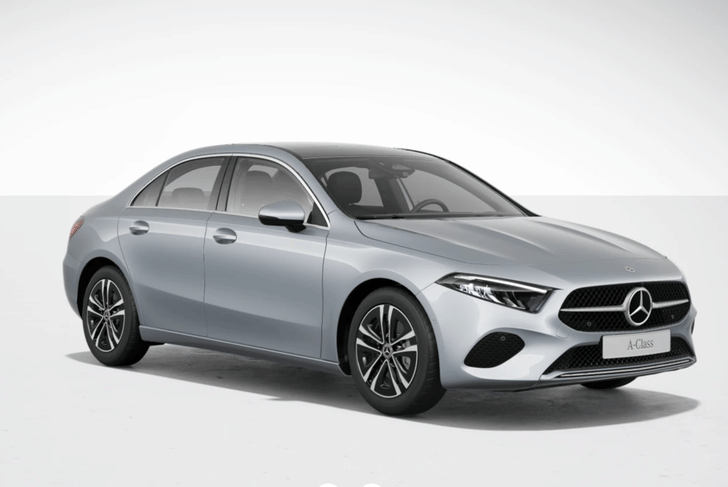 Mercedes Benz A Class Limousine Color Hightech Silver